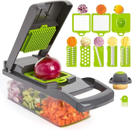 12 in 1 Nicer Dicer Chopper Vegetable Cutter